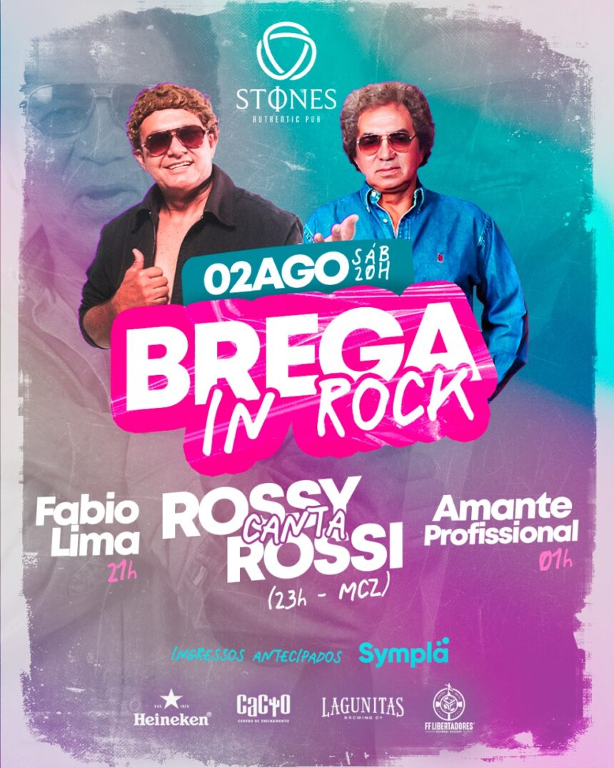Marlon Rossy no Brega in Rock no Stones 02 de Agosto