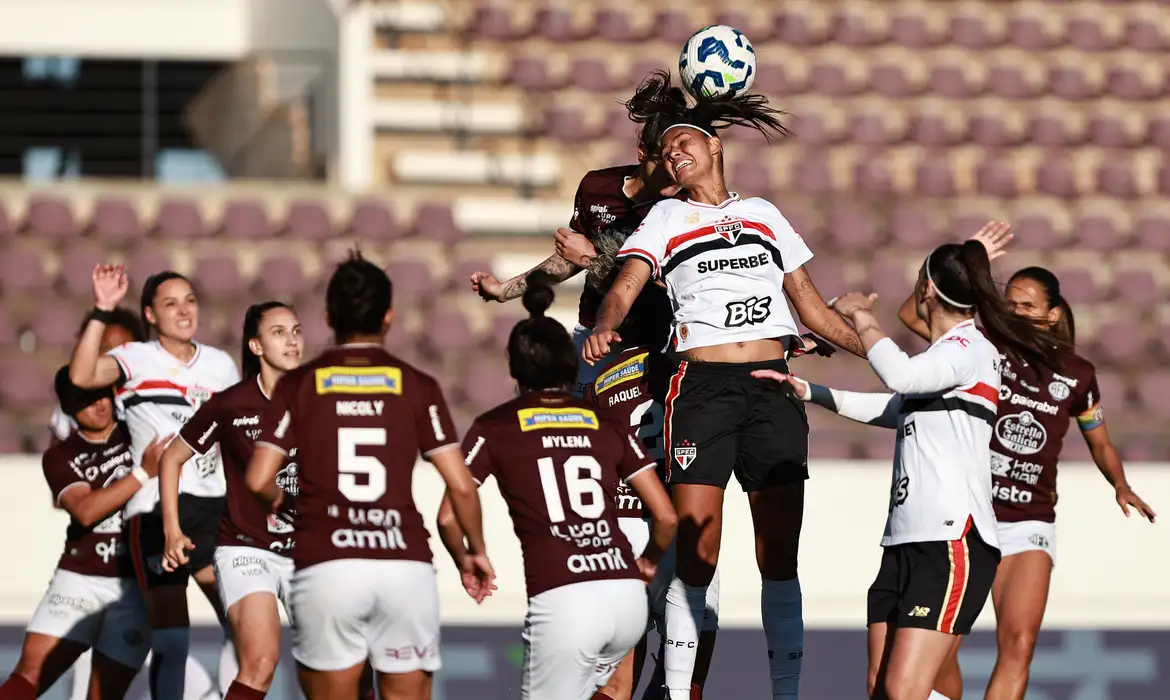 Ferroviária e São Paulo ficam no 0 a 0 na abertura das quartas do Brasileirão Feminino - Imagem do artigo original
