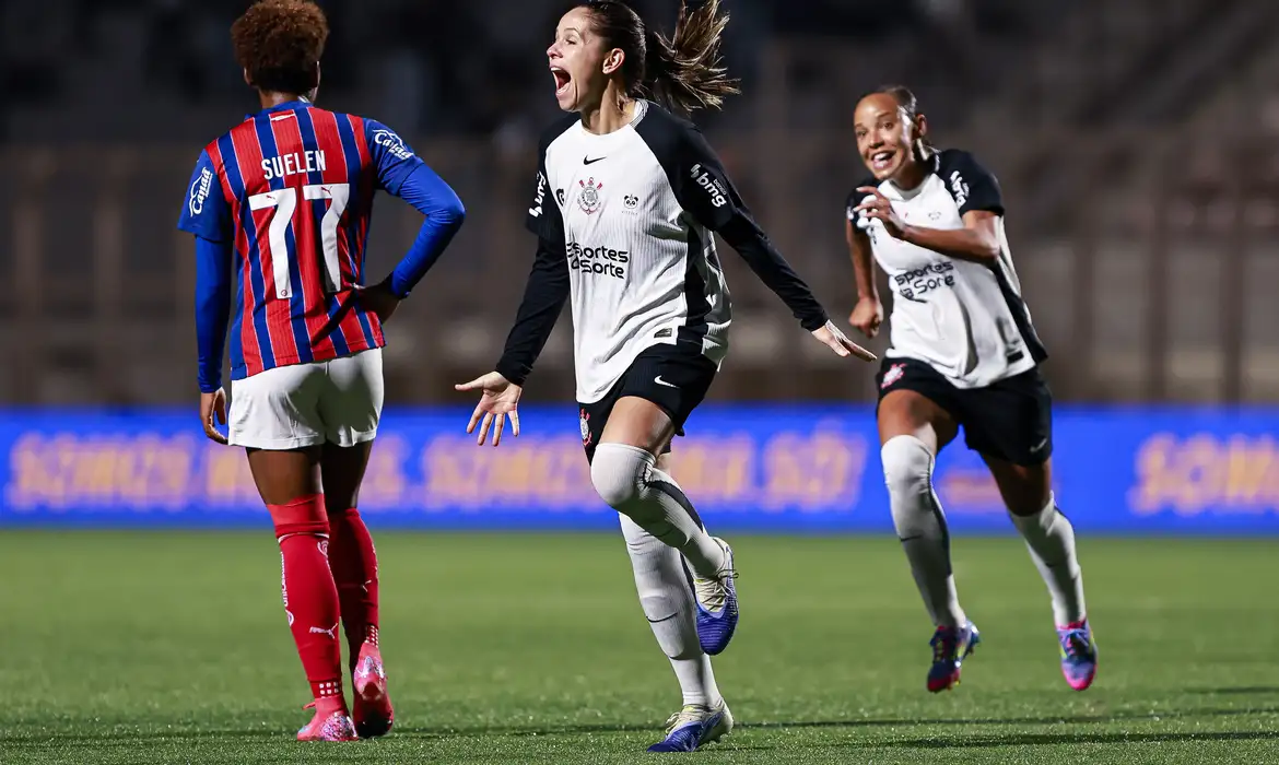 Corinthians garante vaga na semifinal do Brasileiro Feminino com vitória sobre o Bahia - Imagem do artigo original