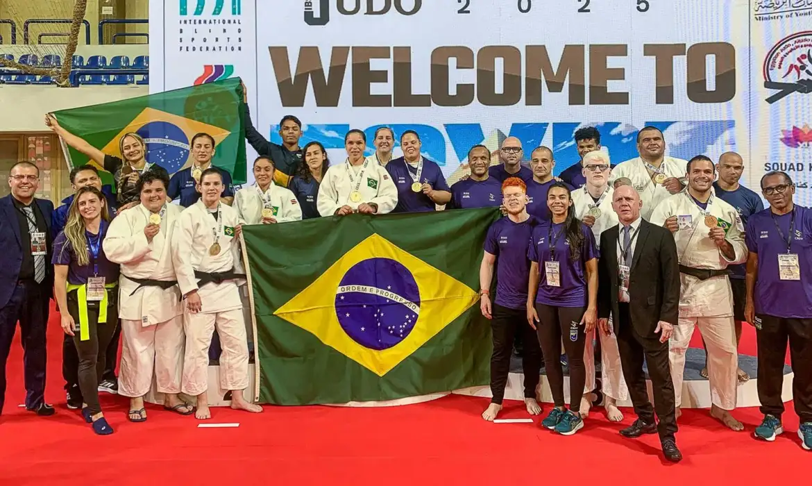 Brasil encerra Grand Prix de judô paralímpico da IBSA na liderança geral - Imagem do artigo original