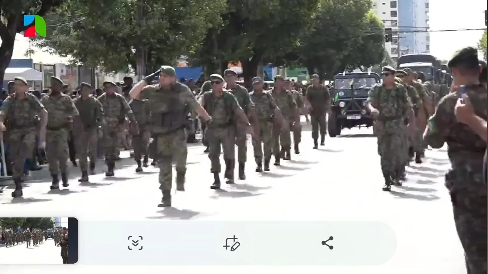 GVEB é aplaudido com entusiasmo no desfile cívico-militar de 7 de Setembro em Aracaju