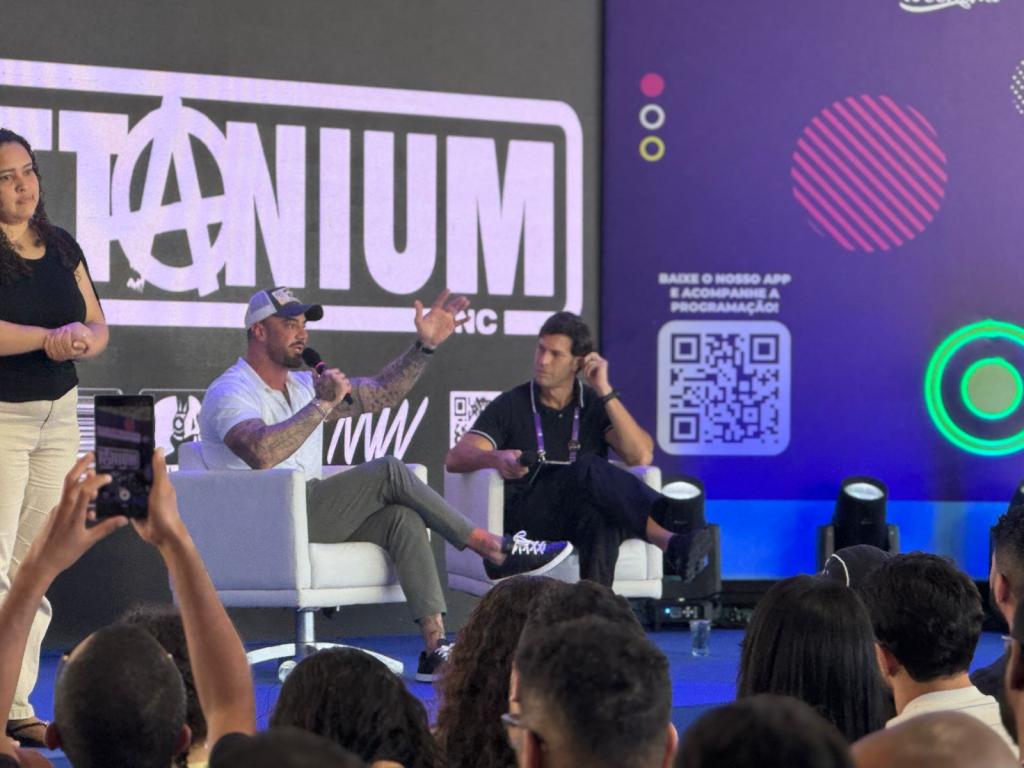 Campus Party Weekend Aracaju supera expectativas e consolida Sergipe como polo de inovação e tecnologia 2 Empresário Felipe Titto contou suas experiências