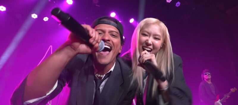 Rose e Bruno Mars