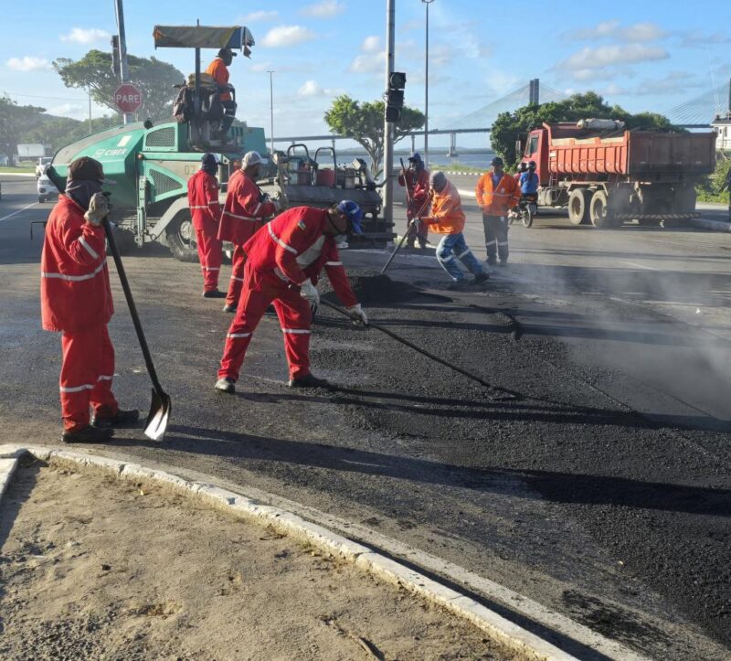 Obras de recapeamento