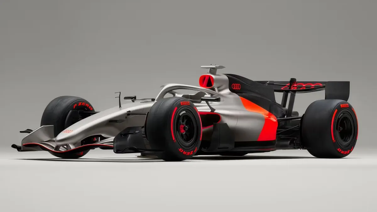 Audi apresenta pintura do R26, carro de Gabriel Bortoleto para a temporada 2026 da F-1
