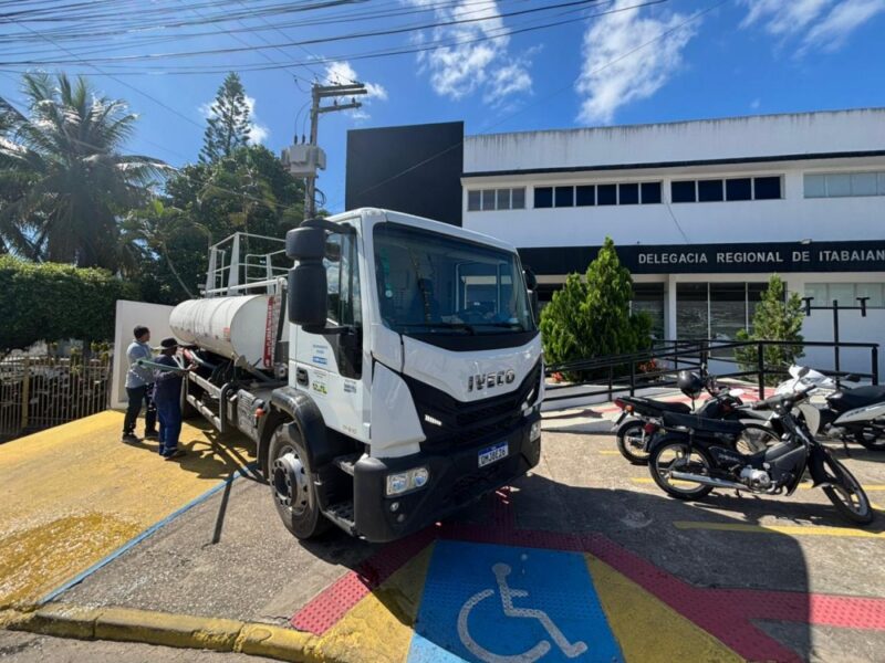 Prefeitura de Itabaiana aluga carros-pipa para suprir bairros sem água