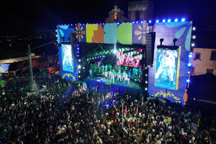 Confira os horários dos shows que agitarão os palcos João Bebe Água e Frei Santa Cecília no Fasc 2025
