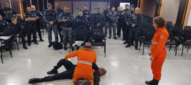 Guarda Municipal de Aracaju promove curso basico de Atendimento Pre Hospitalar Tatico