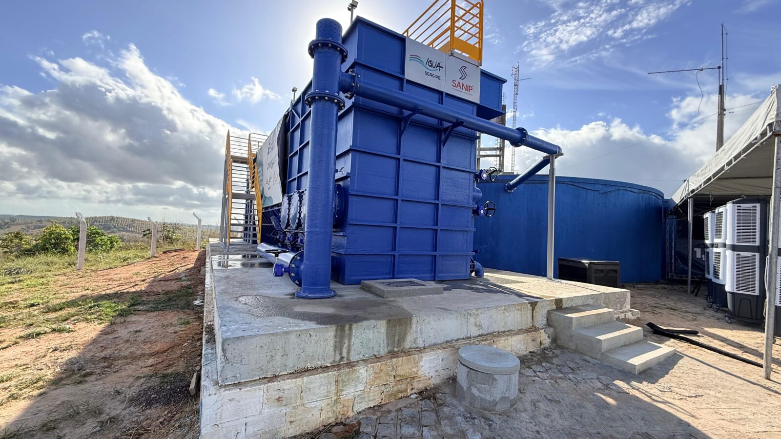 Iguá Sergipe entrega nova ETA em Estância e amplia capacidade de produção de água potável 3 Igua Sergipe ETA em Estancia 1
