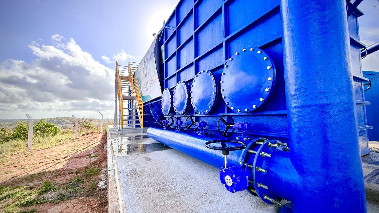 Iguá Sergipe entrega nova ETA em Estância e amplia capacidade de produção de água potável 5 Igua Sergipe ETA em Estancia 4