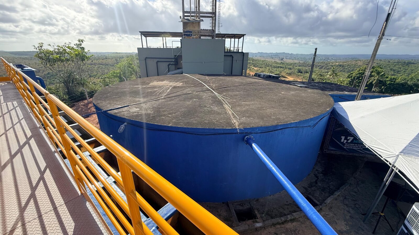 Iguá Sergipe entrega nova ETA em Estância e amplia capacidade de produção de água potável 6 Igua Sergipe ETA em Estancia 5
