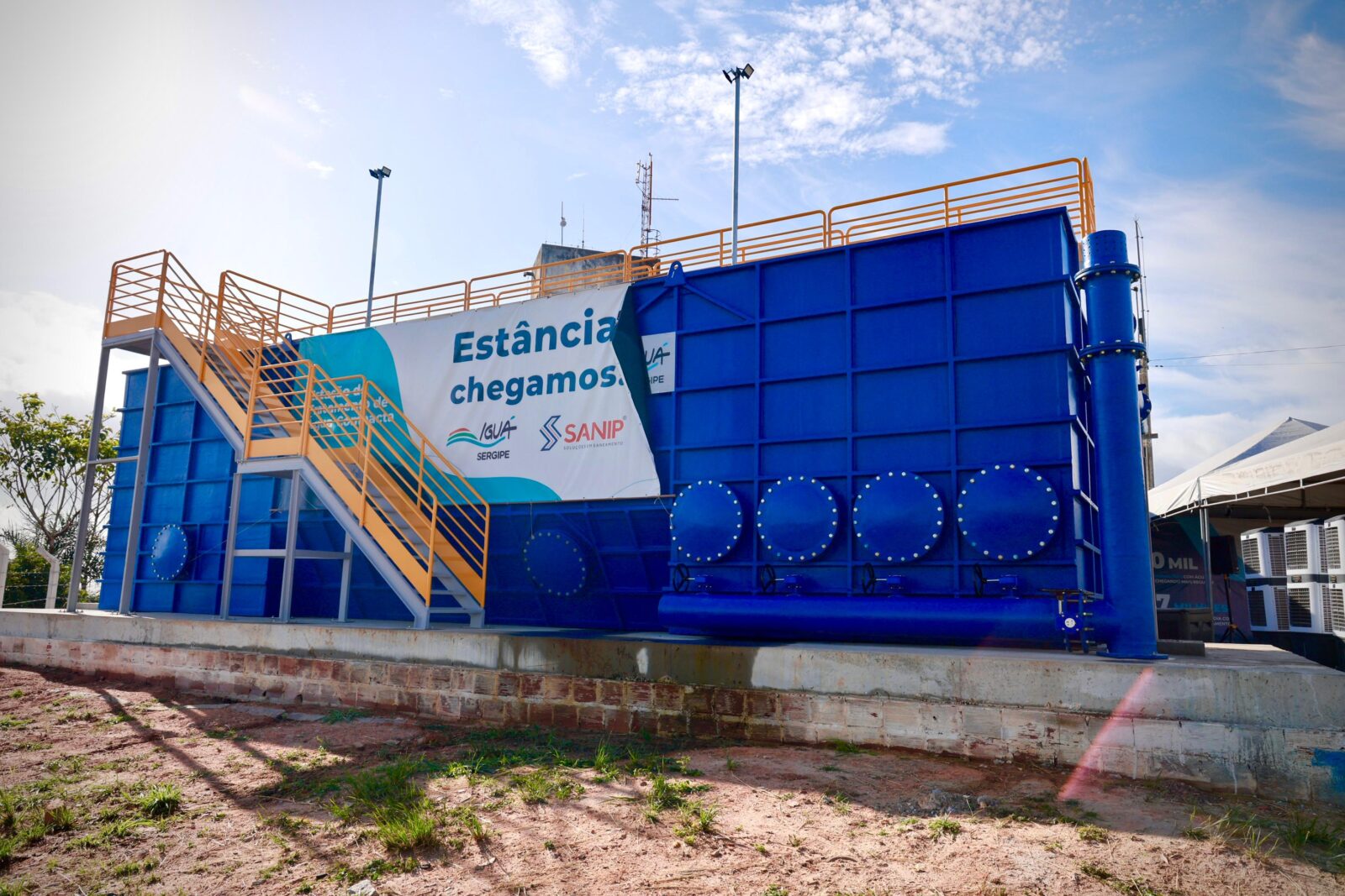 Iguá Sergipe entrega nova ETA em Estância e amplia capacidade de produção de água potável 2 Igua Sergipe ETA em Estancia 7