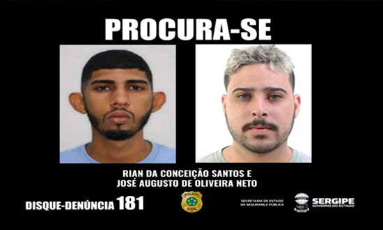 PC divulga imagens de suspeitos de homicidio ocorrido em Itabaianinha FOTO ssp