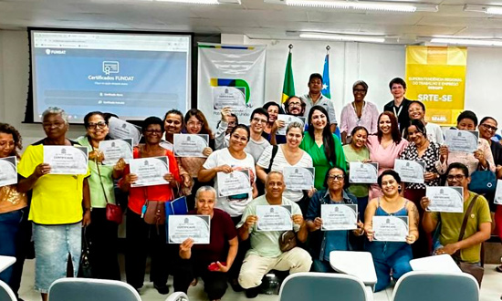 Prefeitura certifica 74 alunos em oficina de de Boas Praticas e Alimentos foto prefeitura de aracaju