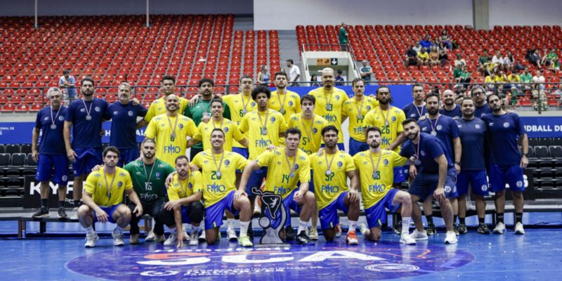 brasil vice campeao sul centro americano handebol 2026