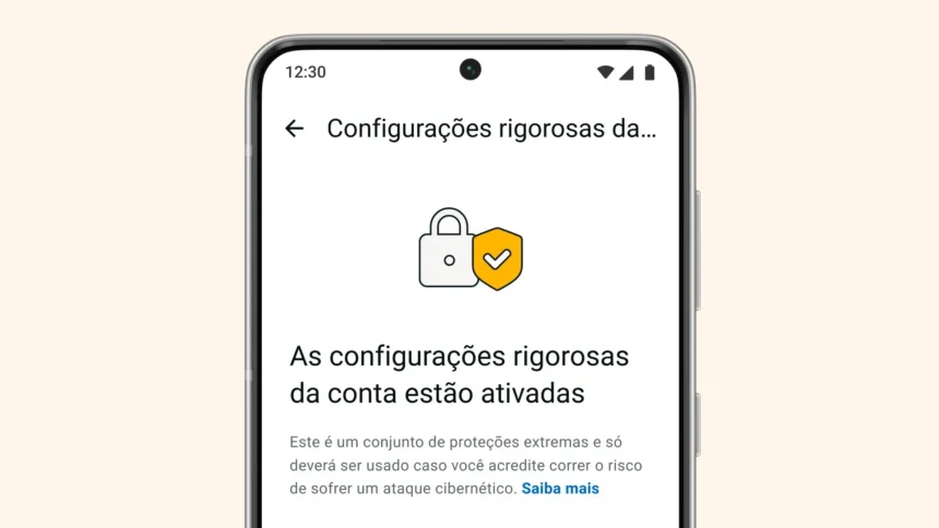 whatsapp configuracoes rigorosas