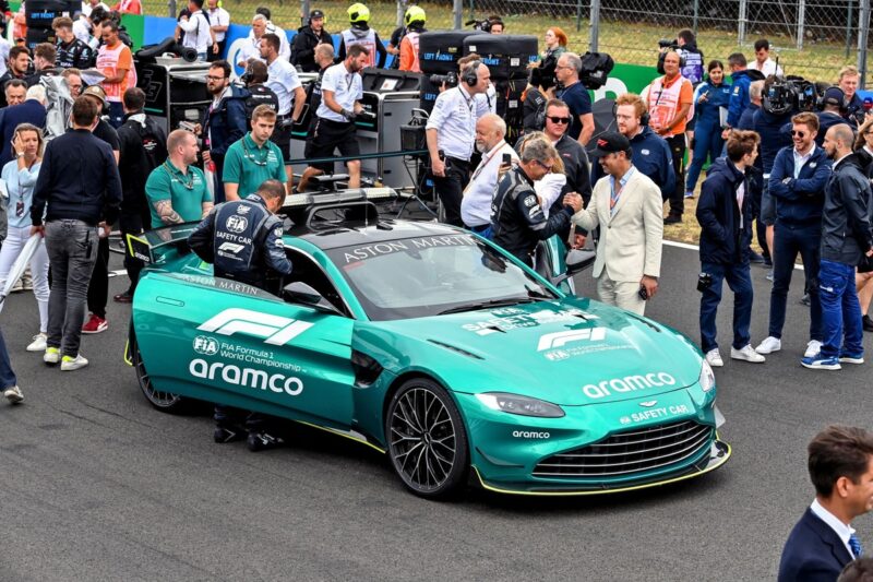 bernd maylander safety car dri