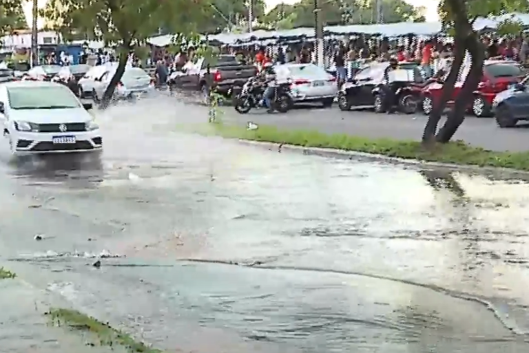 vazamento agua av maranhao