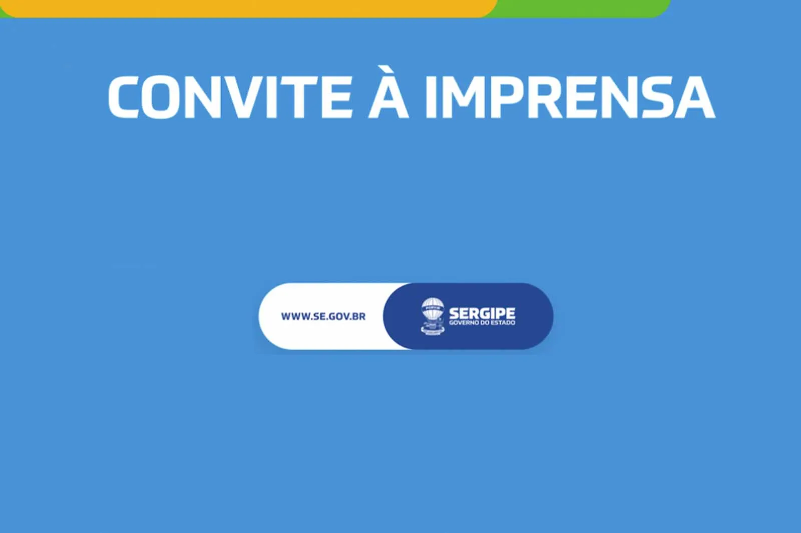 Convite à imprensa: Governo do Estado entrega cartas de subvenção do programa Casa Sergipana