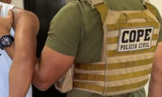 Cope prende homem condenado por roubo e corrupcao de menores foto ssp