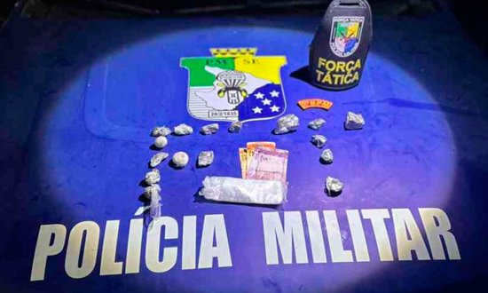 Policia Militar prende dupla por trafico de drogas em Cedro de Sao Joao foto pmse