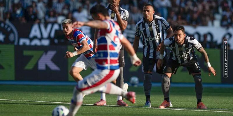 ate o fim bareiro faz o segundo gol do leao na partida vamos botafogo 2x2 fortaleza vag