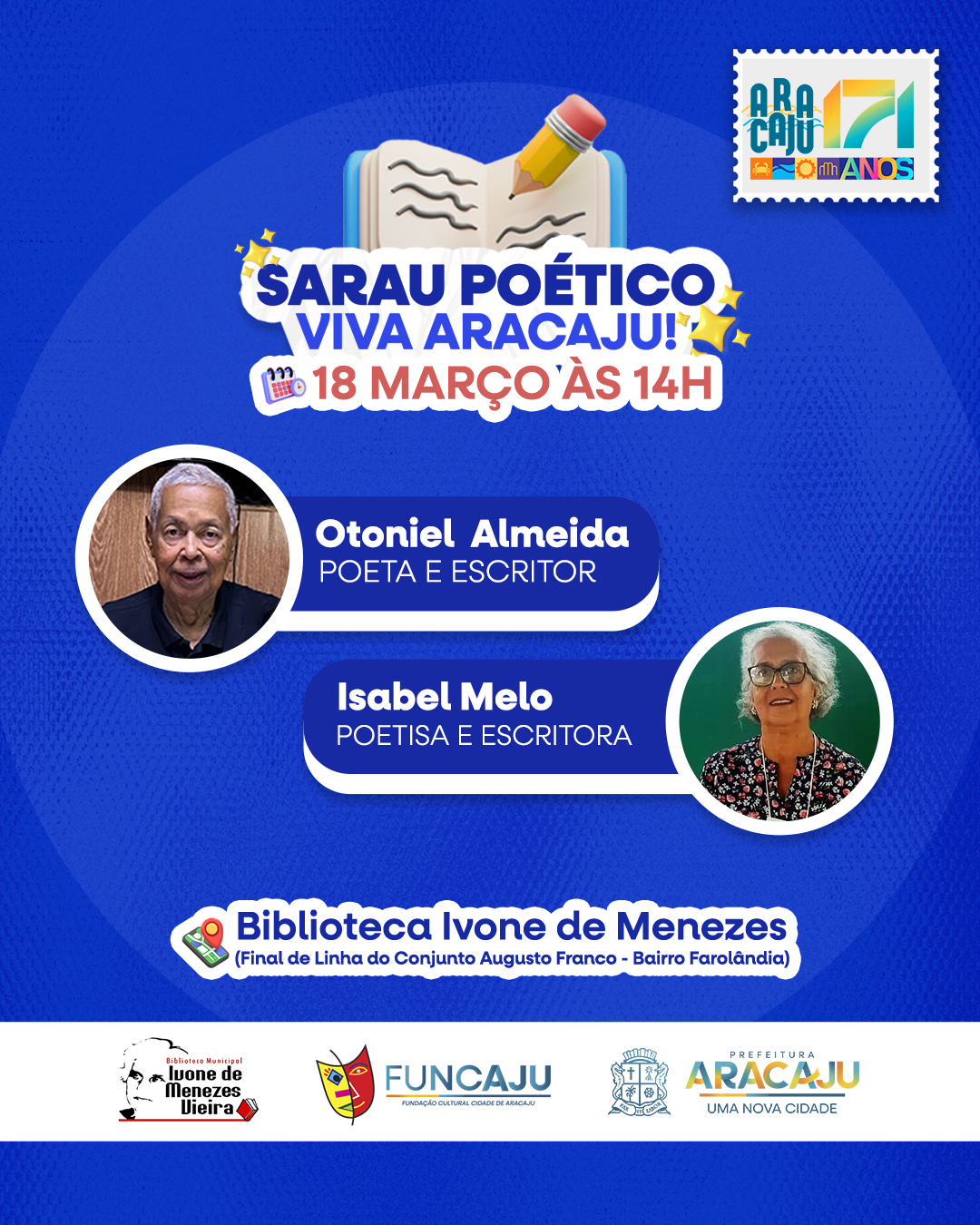 sarau poetico com selo