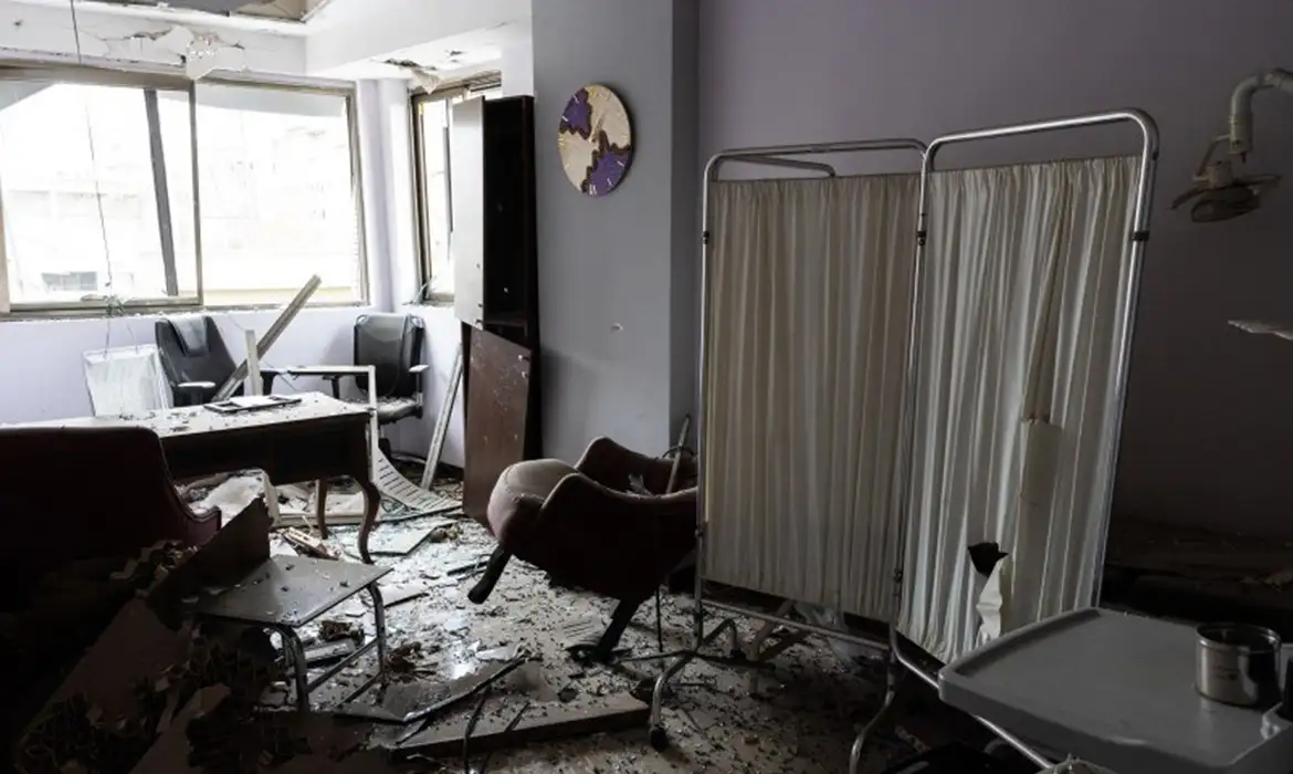 tehrans gandi hospital in the aftermath of us israeli airstrikes 2 credito hossein zohrevand press tv
