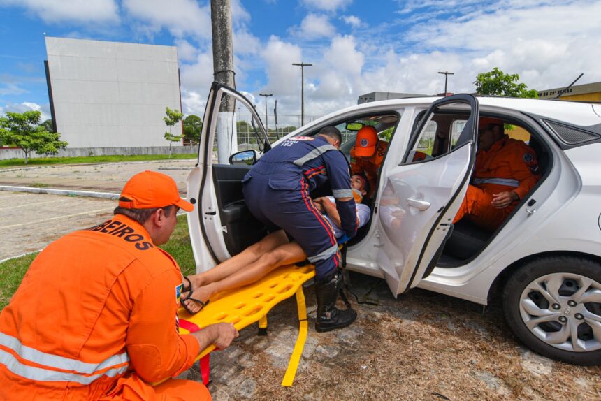 Simulado de múltiplas vítimas reforça capacitação do Samu 192 em Sergipe
