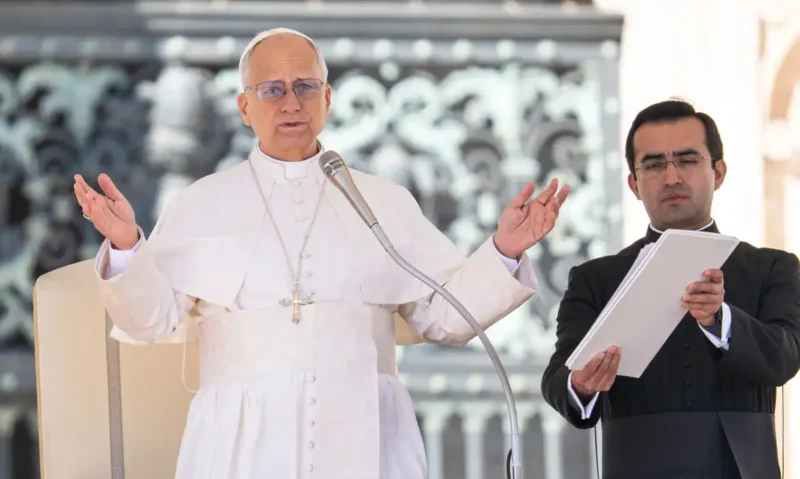 2025 10 08t000000z 182632214 mt1nurpho000zlxi0z rtrmadp 3 vatican popeleo14 generalaudience