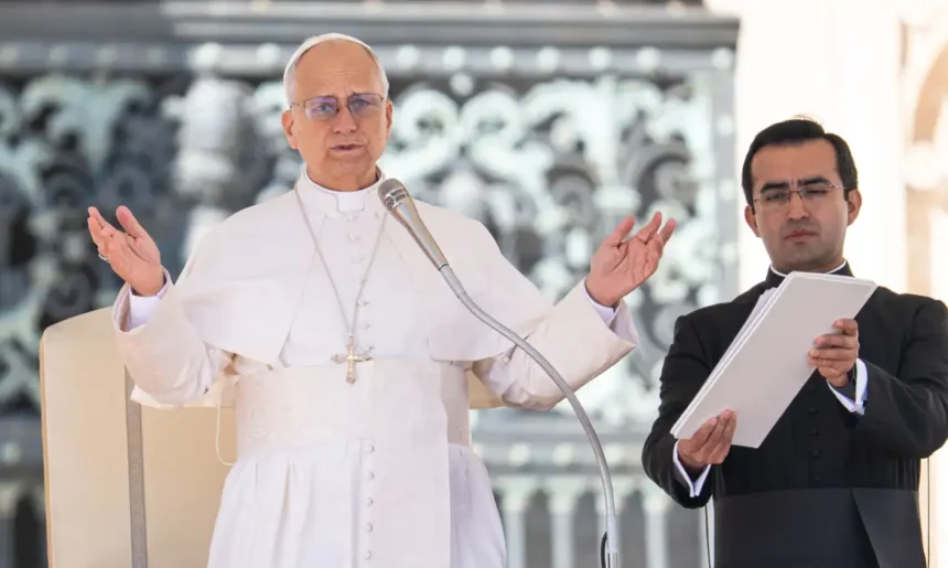 2025 10 08t000000z 182632214 mt1nurpho000zlxi0z rtrmadp 3 vatican popeleo14 generalaudience