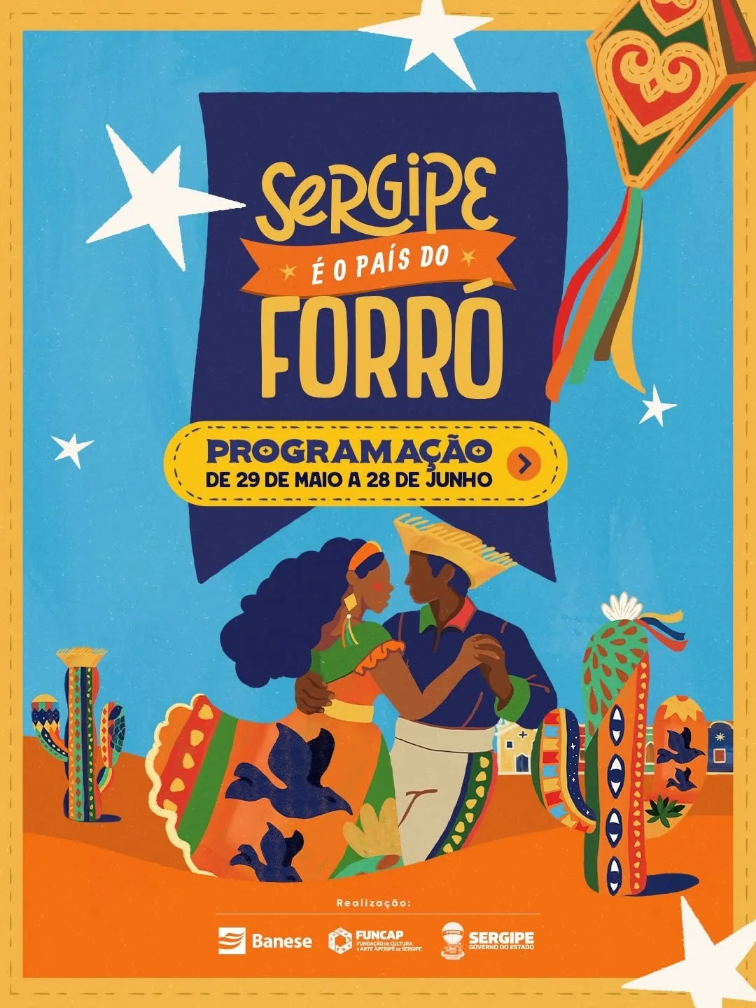 É oficial: Governo de Sergipe anuncia Arraiá do Povo 2026 com grandes nomes da música nacional