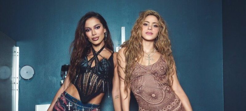 Anitta anuncia parceria com Shakira