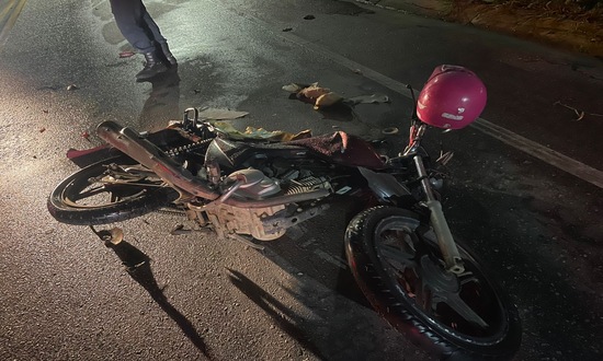 Motociclista com sinais de embriaguez provoca colisao em Sao Cristovao foto bprv