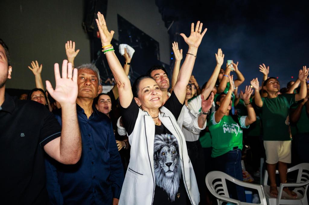 Prefeita destacou importancia do Sermao do Monte para o fortalecimento das tradicoes culturais do municipio