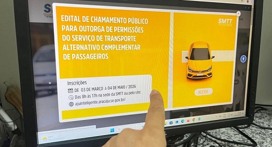 Prefeitura de Aracaju amplia prazo de inscrições para concessão do transporte alternativo da Zona Sul
