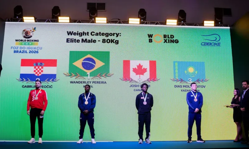 Brasil lidera etapa de abertura da Copa do Mundo de boxe com 4 ouros e 5 pratas