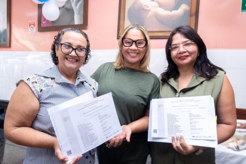 Banco de Leite Marly Sarney recebe certificado por alcancar 100 do programa da Fiocruz