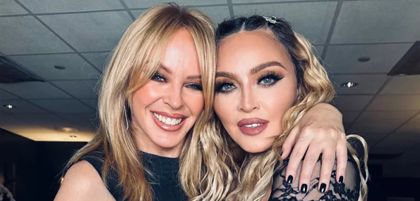 Kylie Minogue desmente boato sobre parceria com Madonna