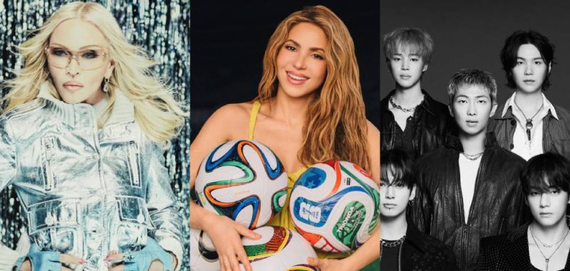 Madonna Shakira e BTS 1