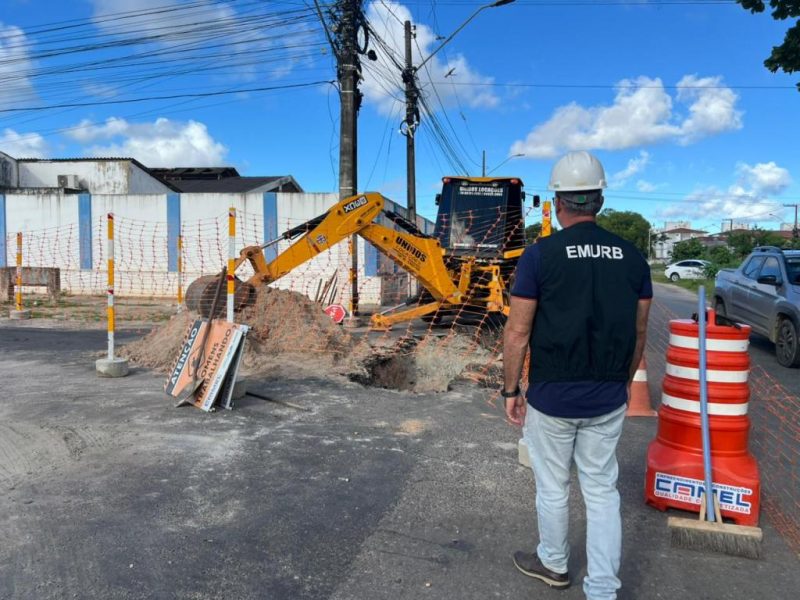Prefeitura acompanha intervencoes da Igua na avenida Maranhao