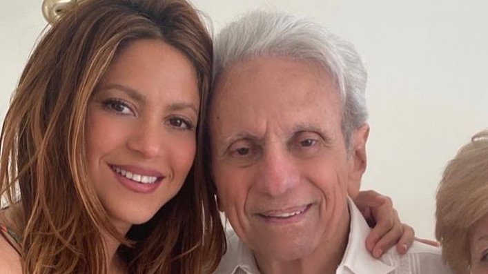 Shakira e pai