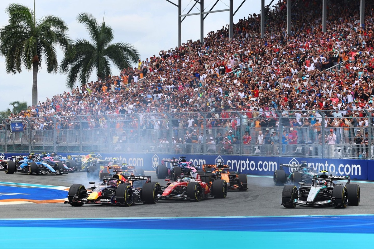 Leclerc é penalizado em 20s e cai de 6º para 8º no GP de Miami