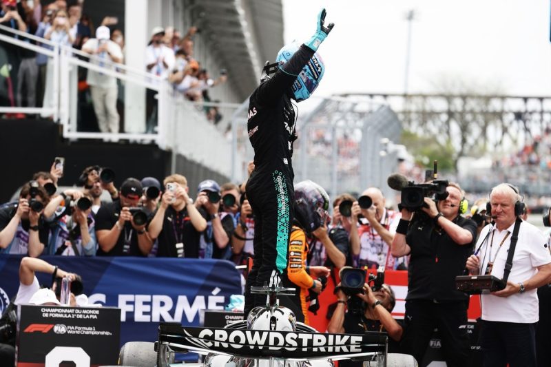 george russell mercedes