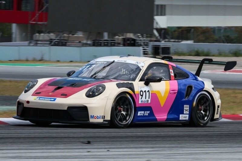 jacques villeneuve en porsche