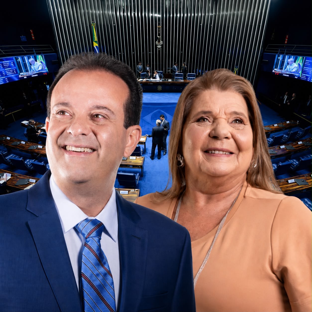 andr moura fecha chapa ao senado com vereadora selma fran a 20260615