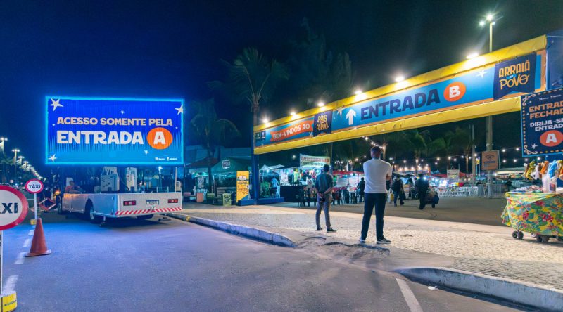 arrai do povo adota esquema especial de acesso nesta quarta 20260610