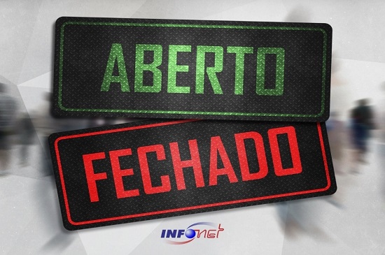 confira o que abre e fecha no