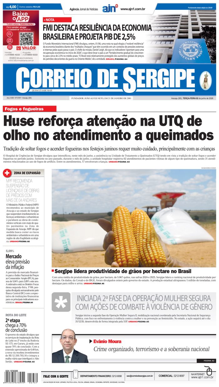 correio de sergipe edi o de 02 de junho de 2026 20260602