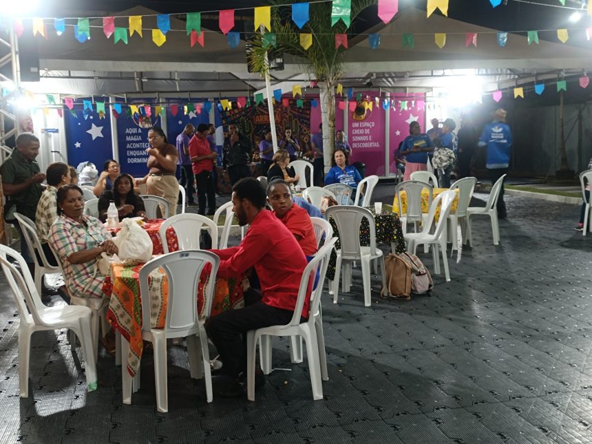 festa junina no espa o aconchego celebra catadores durante o 20260624